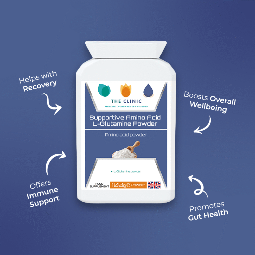 Supportive Amino Acid L-Glutamine Powder